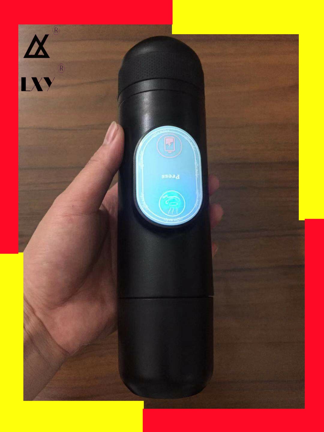 2 in 1 Capsule & Ground Mini Espresso Portable Coffee Maker Hot and Cold Extraction USB Electric Coffee Powder Making Machine