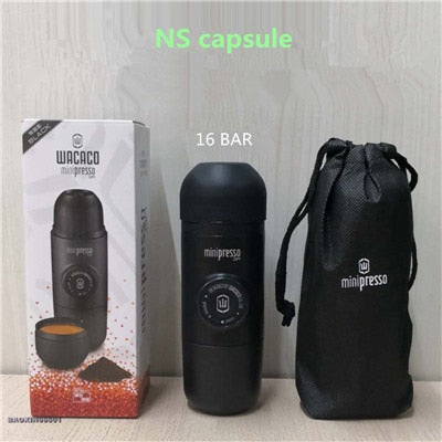 Mini coffee machine  capsule coffee machine coffee powder machine manual portable coffee machine pump coffee machine