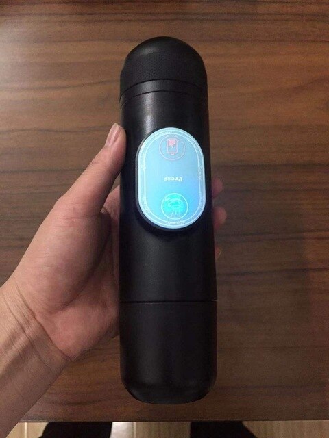 2 in 1 Capsule & Ground Mini Espresso Portable Coffee Maker Hot and Cold Extraction USB Electric Coffee Powder Making Machine