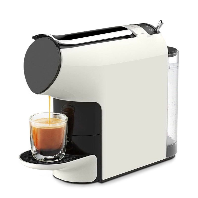2020 New 580ml SCISHARE Smart Coffee Machine 9 Level Concentration Capsule Espresso Compatible For Household Office