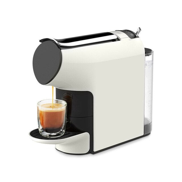 2020 New 580ml SCISHARE Smart Coffee Machine 9 Level Concentration Capsule Espresso Compatible For Household Office