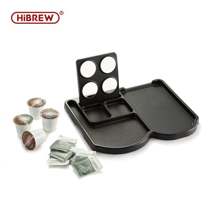 Plastic Tray set  for Coffee Machine compartment for Dolce gusto Kcup hotel in room coffee machine capsule holder