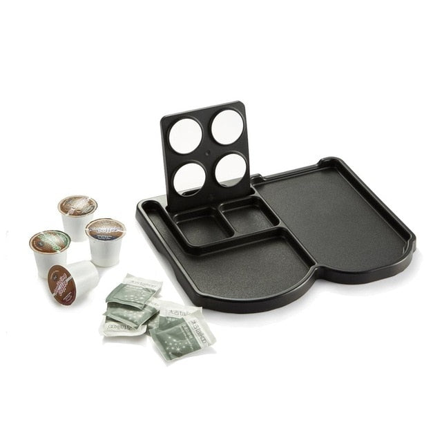 Plastic Tray set  for Coffee Machine compartment for Dolce gusto Kcup hotel in room coffee machine capsule holder