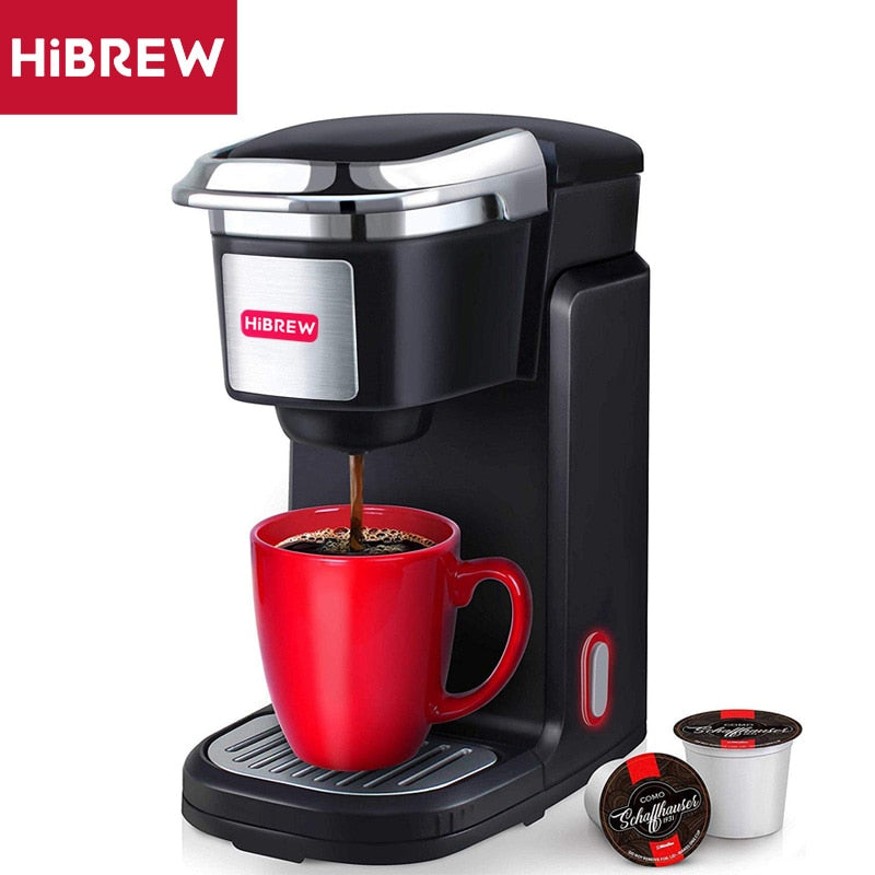 HiBREW 3 in 1 Espresso Machine 5Bar Pump System Coffee Makers  Capsule coffee machine  American coffee machine  K-Cup