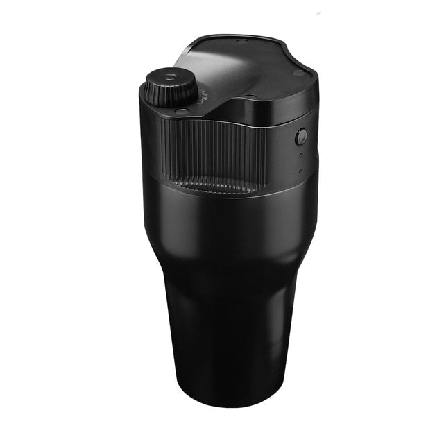 New2 in 1 Capsule & Ground Mini Espresso Portable Coffee Maker Hot and Cold Extraction USB Electric Coffee Powder Making Machine