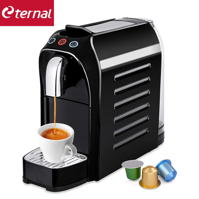 eternal  cj-278a Capsule coffee machine 19bar Espresso coffee machine  Nestle coffee maker  220V 50hz Free shipping